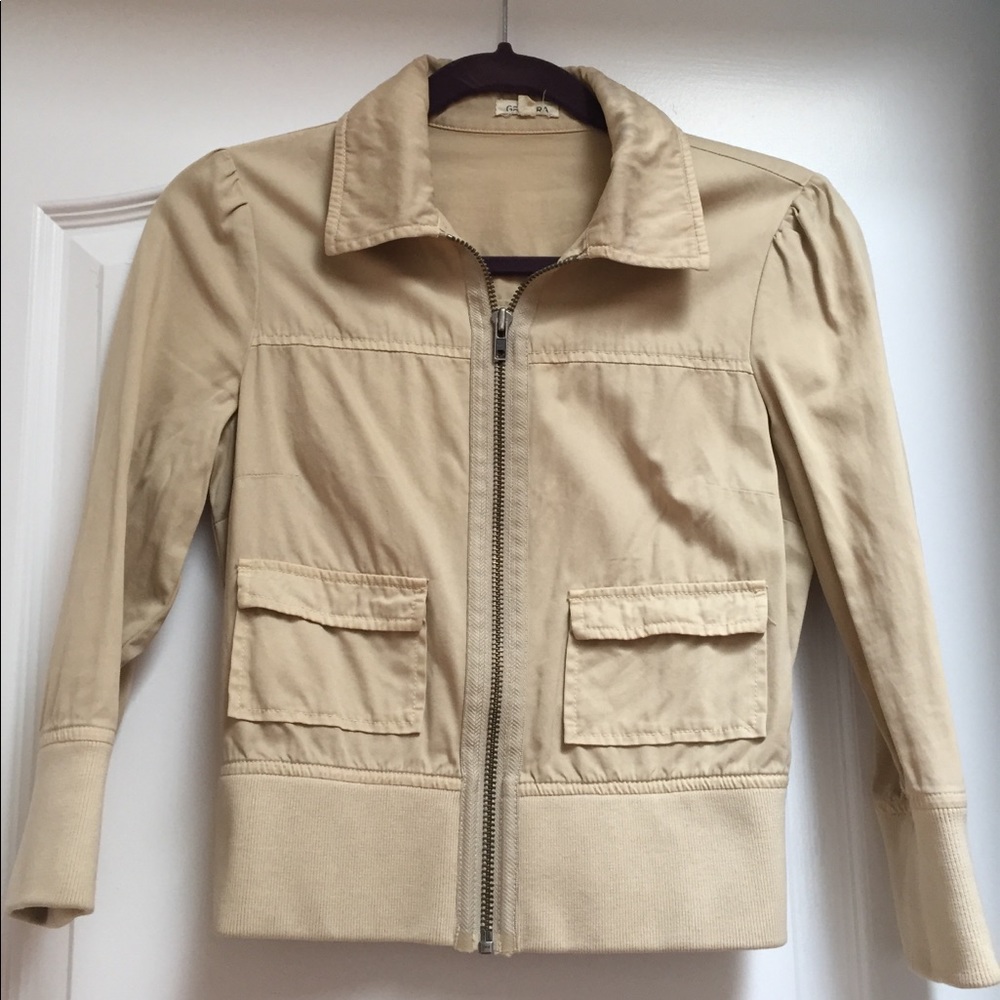 Generra cotton cropped jacket